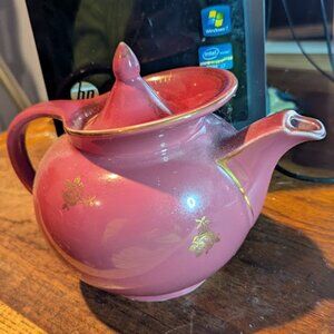 Pink Hall Teapot